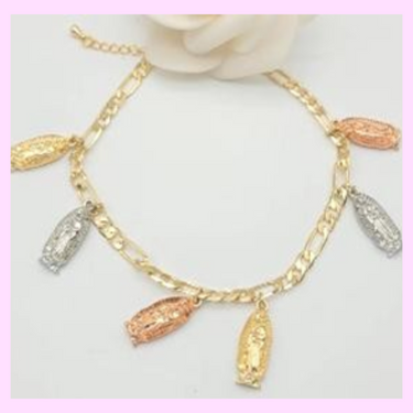 Golden Glow Elegance, 18K Gold-Plated, Brass Anklet, Buy Golden Glow Elegance Online